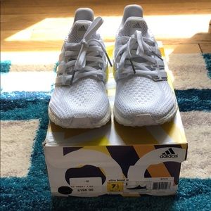 White adidas ultra boost Women’s 7.5